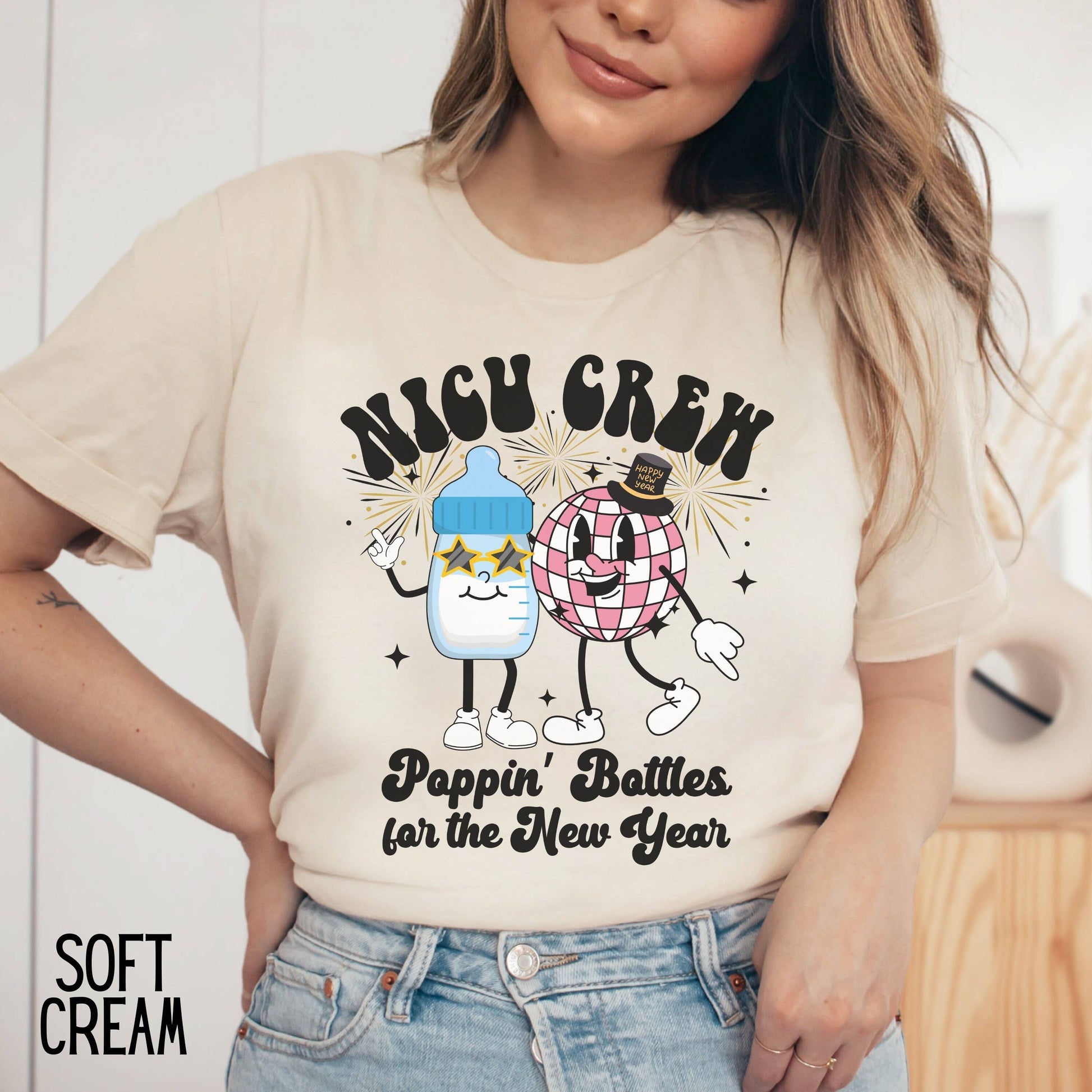 Nicu Nurse New Years Shirt - Neonatal Icu Party Tshirt