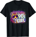 90s Girls Birthday Party Rainbow Leopard Print 1990s Women T-Shirt Unisex T-shirt, Sweatshirt, Hoodie, Long Sleeve Tee