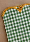Scalloped Gingham Napkin Set