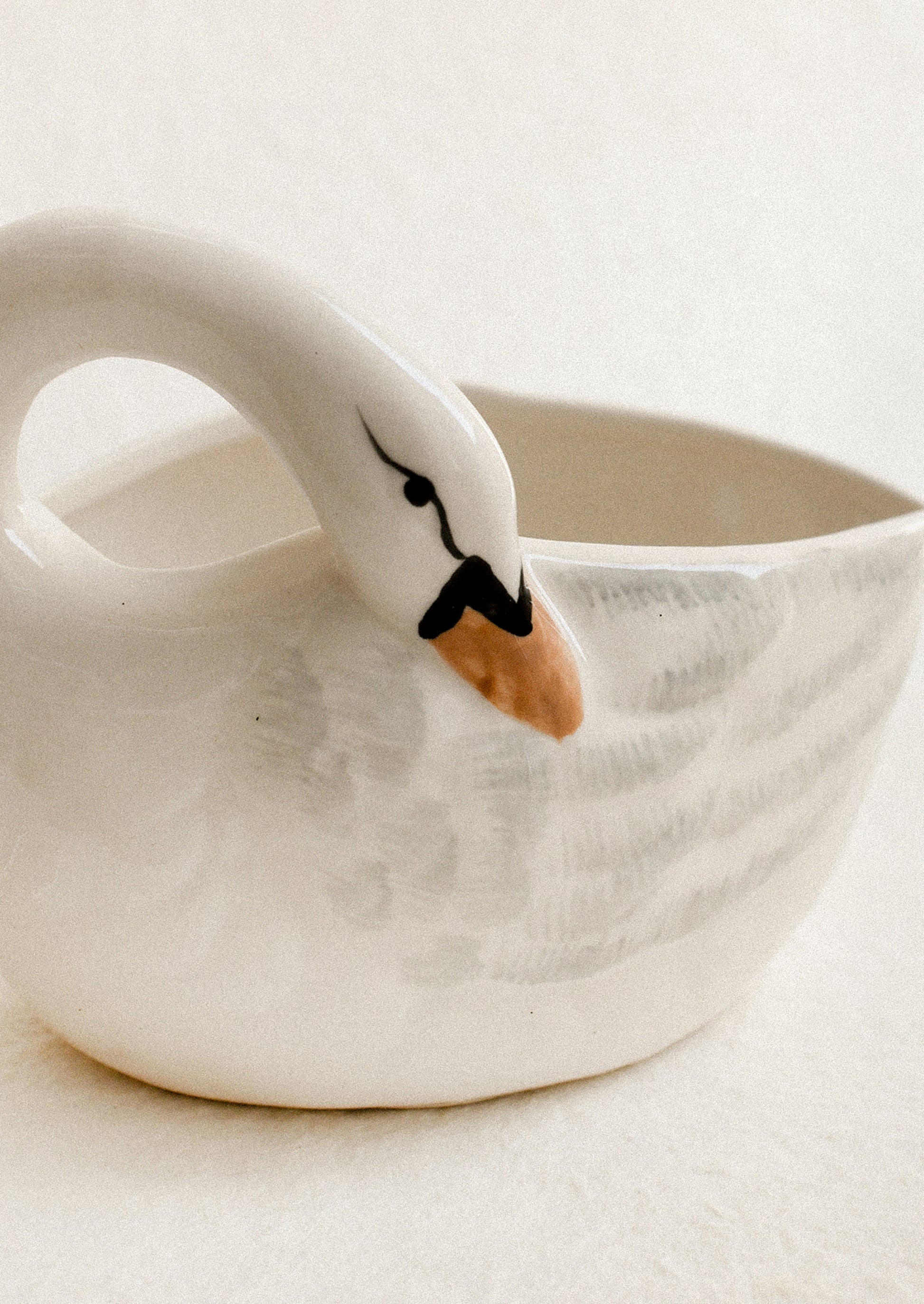 Swan Ceramic Creamer