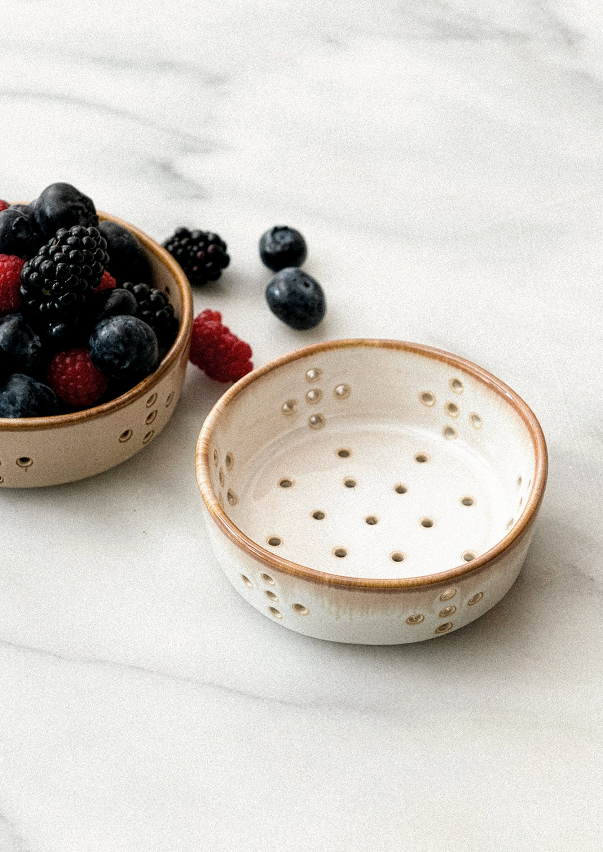 Petite Stoneware Berry Bowl