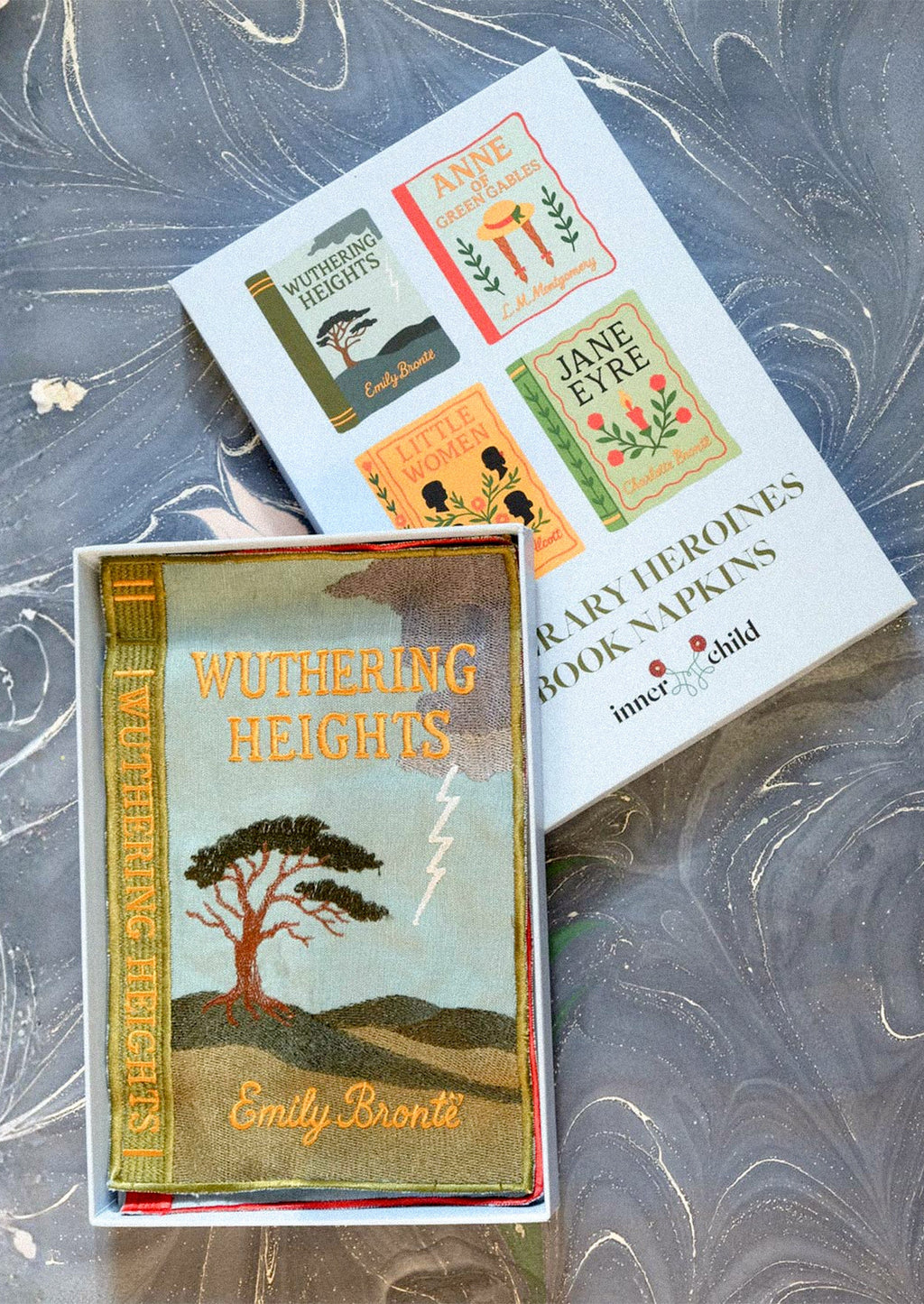 Literary Heroines Cocktail Napkin Set