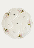 Floral Oyster Serving Plate