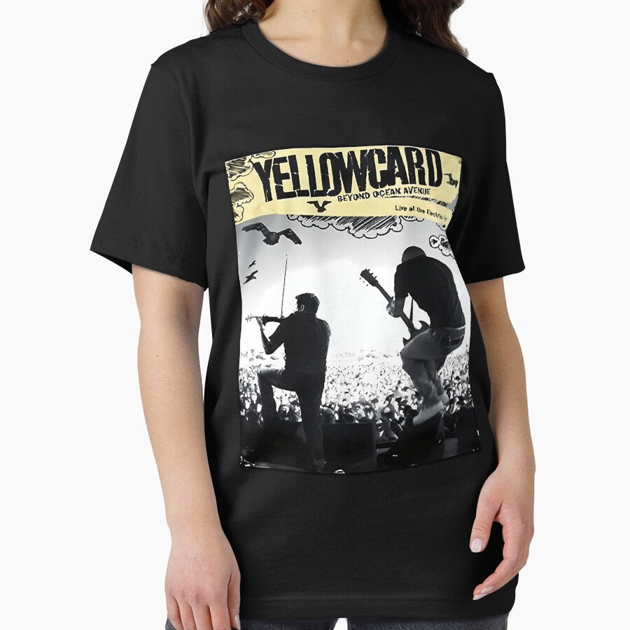 Music And Present By Yellowcard Band America Rock by homelan Unisex T-shirt, Sweatshirt, Hoodie, Long Sleeve Tee