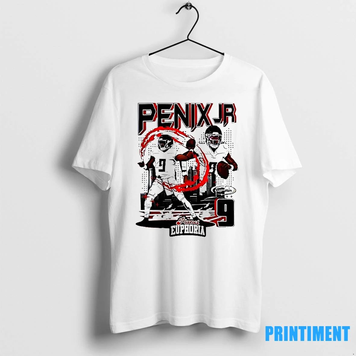 Michael Penix Jr Atlanta Falcons Player Graphic Tshirts Sweater Unisex T-shirt, Sweatshirt, Hoodie, Long Sleeve Tee